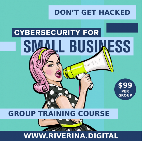 Cybersecurity for small business group training course